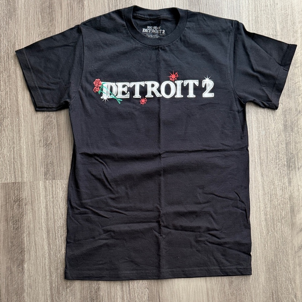 Big Sean Detroit 2 Black T-Shirt - Picture 2 of 3